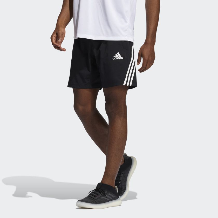 Outlet Шорти для фитнеса Adidas AEROREADY 3-Stripes 8-Inch Performance GM0643