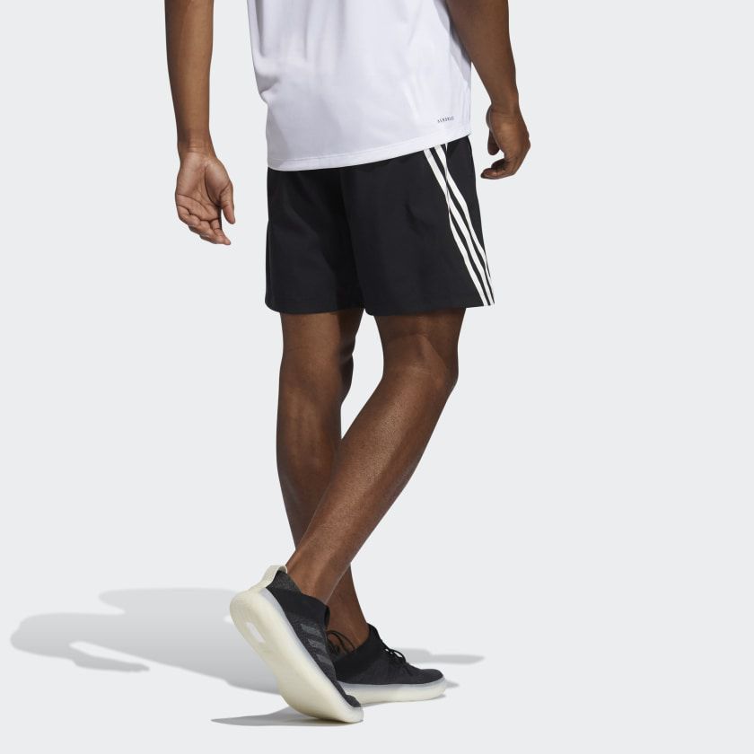 Outlet Шорти для фитнеса Adidas AEROREADY 3-Stripes 8-Inch Performance GM0643