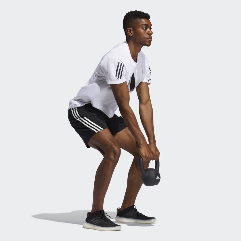 Outlet Шорти для фитнеса Adidas AEROREADY 3-Stripes 8-Inch Performance GM0643_image_4