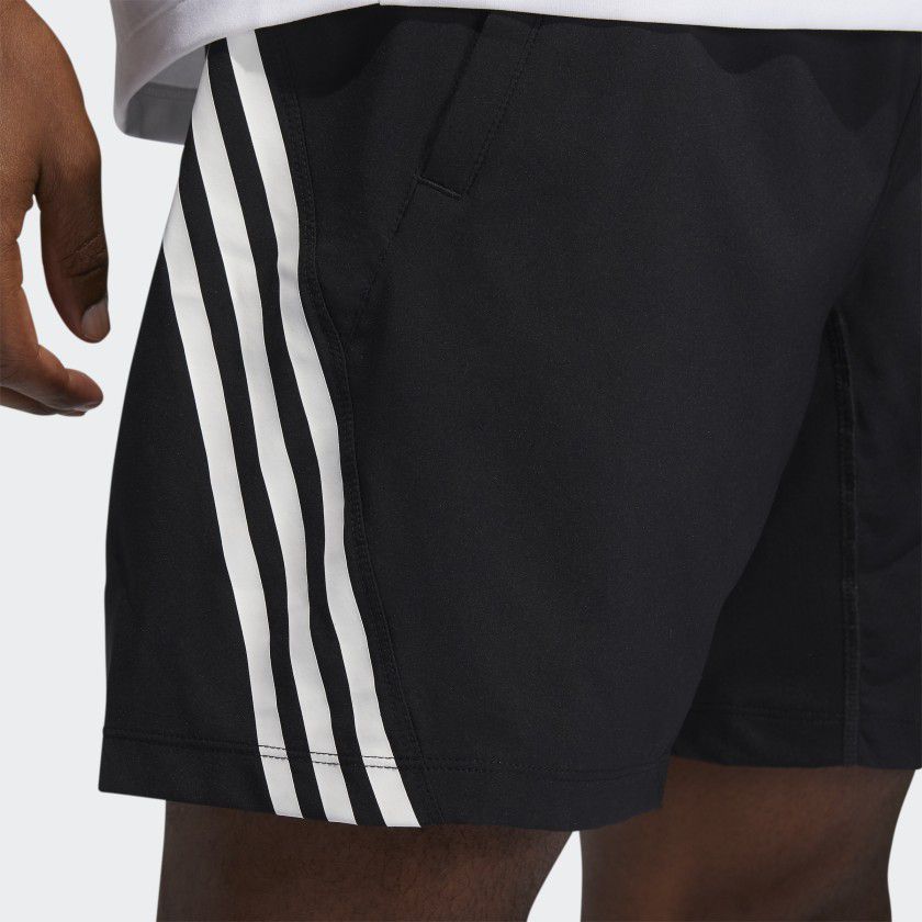 Outlet Шорти для фитнеса Adidas AEROREADY 3-Stripes 8-Inch Performance GM0643_image_5