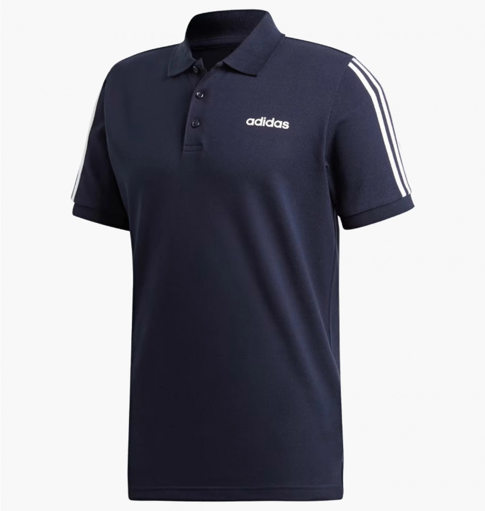 Outlet Поло чоловіче Adidas 3-Stripes Black EJ0925