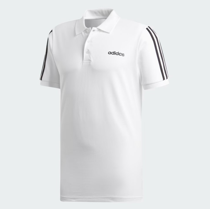 Outlet Поло чоловіче Adidas 3-Stripes Black EJ0926