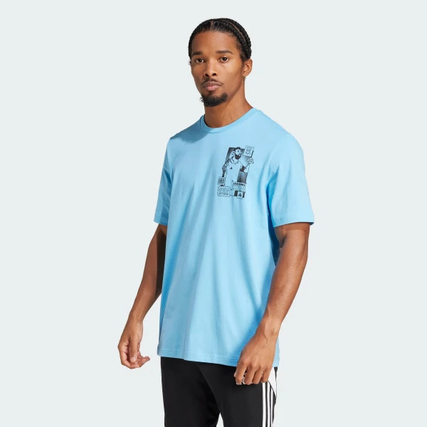 Outlet Футболка Adidas Messi Icon Graphic JJ1415