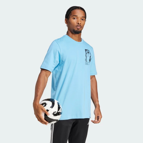 Outlet Футболка Adidas Messi Icon Graphic JJ1415_image_6