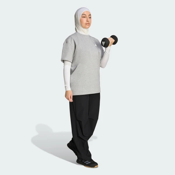 Outlet Футболка Adidas Power Essentials Workout Oversized KF3757_image_4