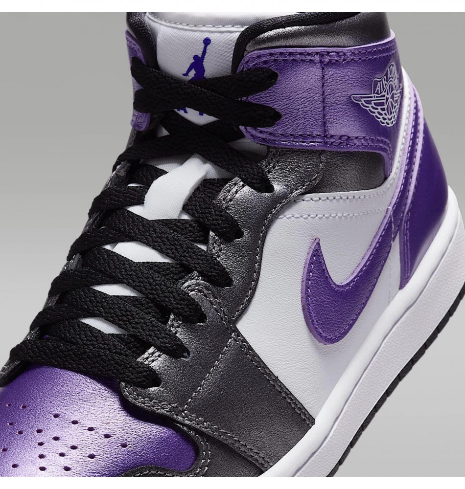 Outlet Кросівки жіночі Air Jordan 1 Mid Se Violet HJ5911-105_image_7
