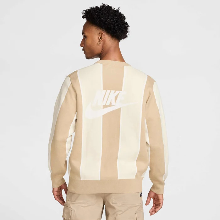 Outlet Мужская толстовка Nike M Nk Club Fairway Stripe Swtr HM4812-297