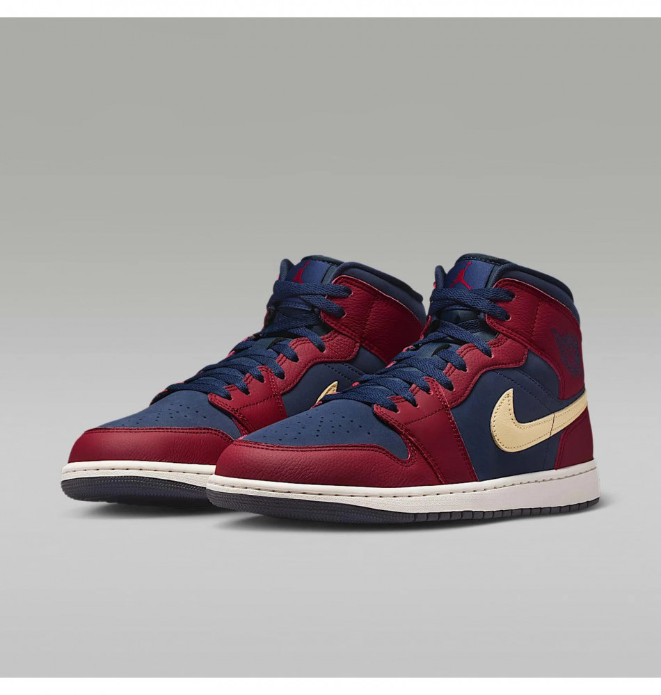Outlet Кросівки чоловічі Air Jordan 1 Mid Se IO7449-600_image_5