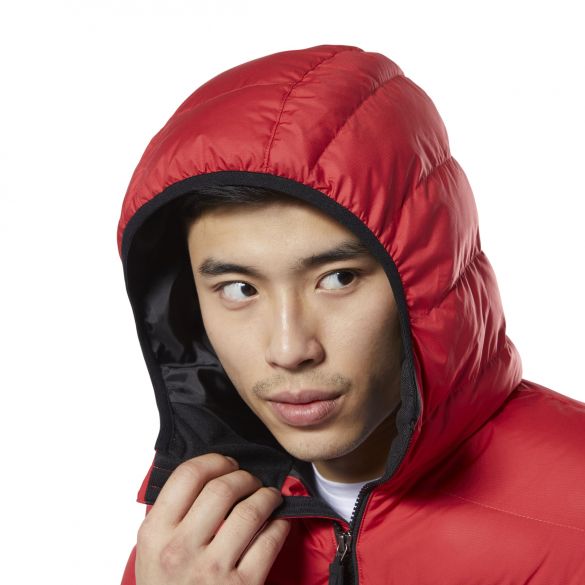 Outlet Чоловік пуховик Reebok Outerwear Synthetic DX2420_image_4