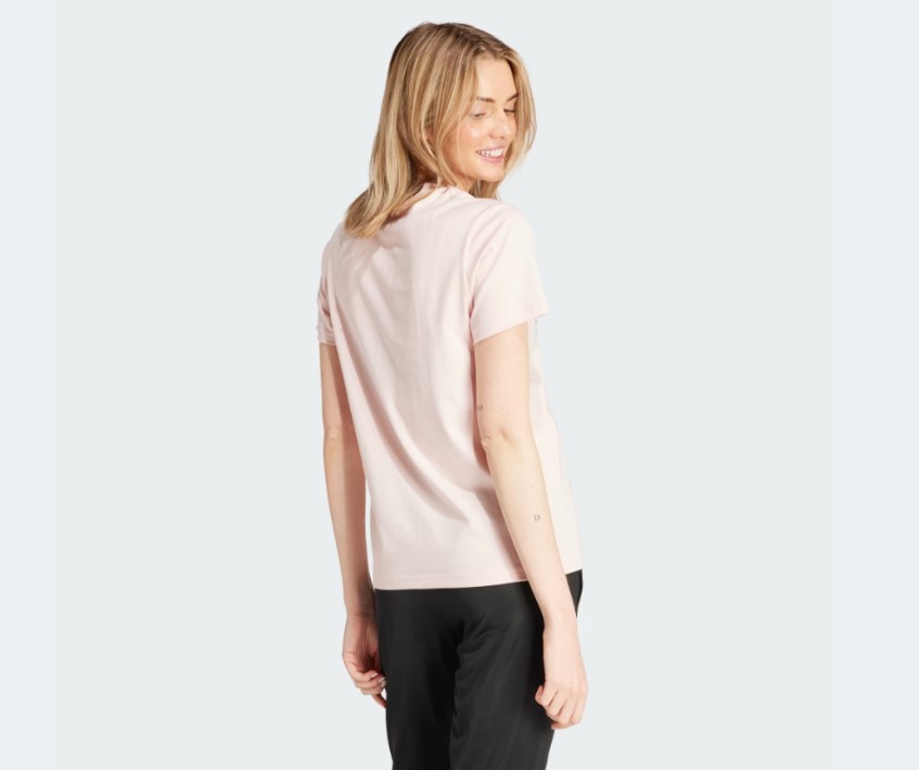 Outlet Футболка жіноча Adidas Pink Collegiate Graphic Tee IZ1158 IY9080