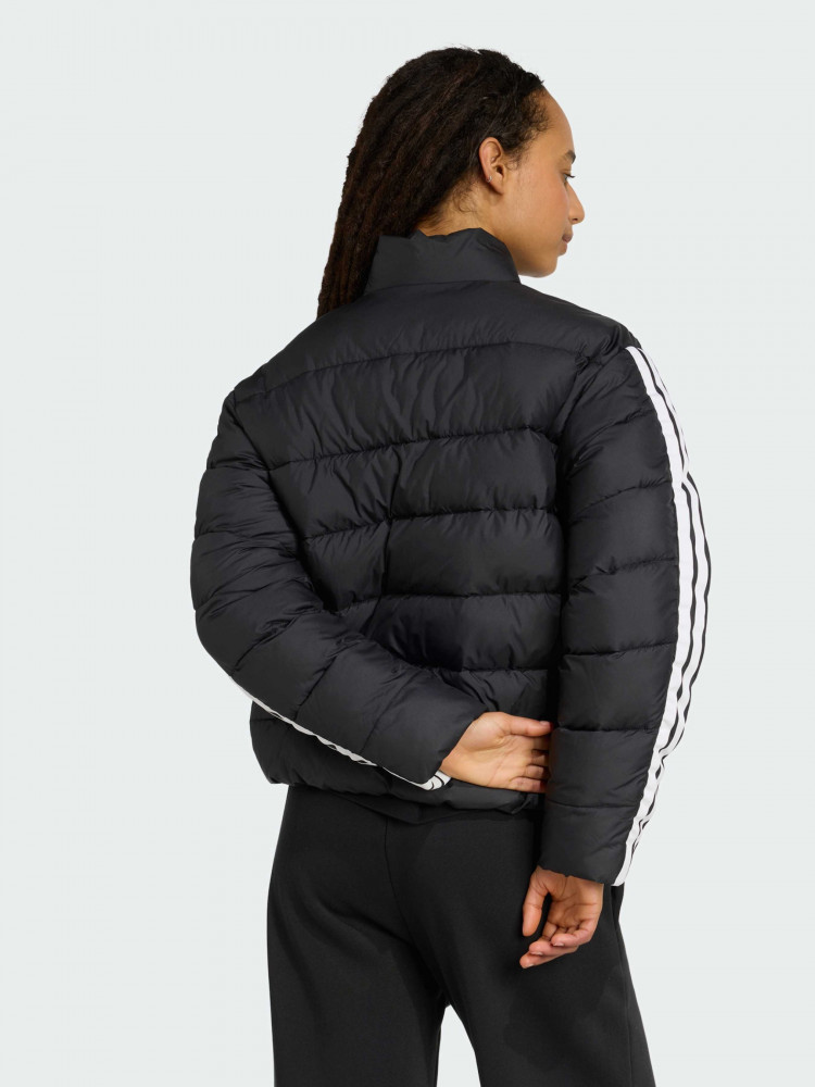Outlet Жіноча чорна куртка Adidas Essentials Climawarm 3-Stripes JM8421