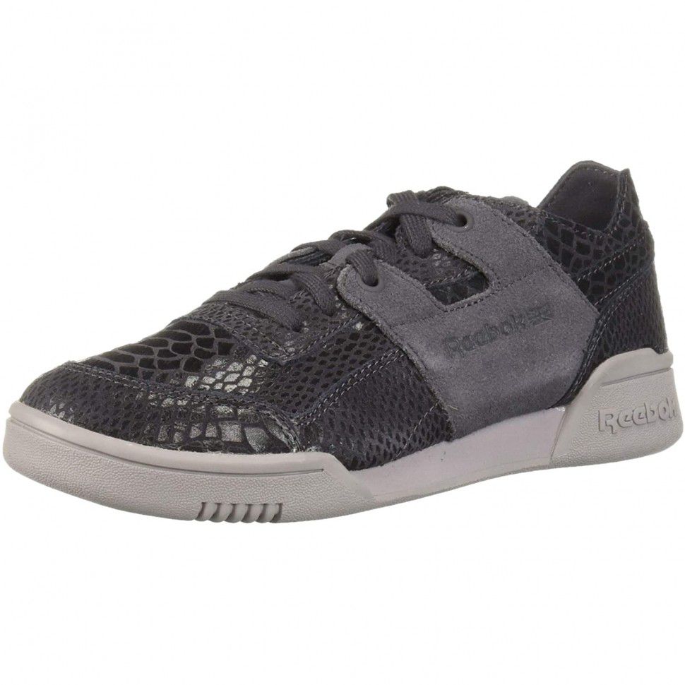 Outlet Жіночі кросівки з натуральної шкіри Reebok Workout LO DCN Foil BS9833
