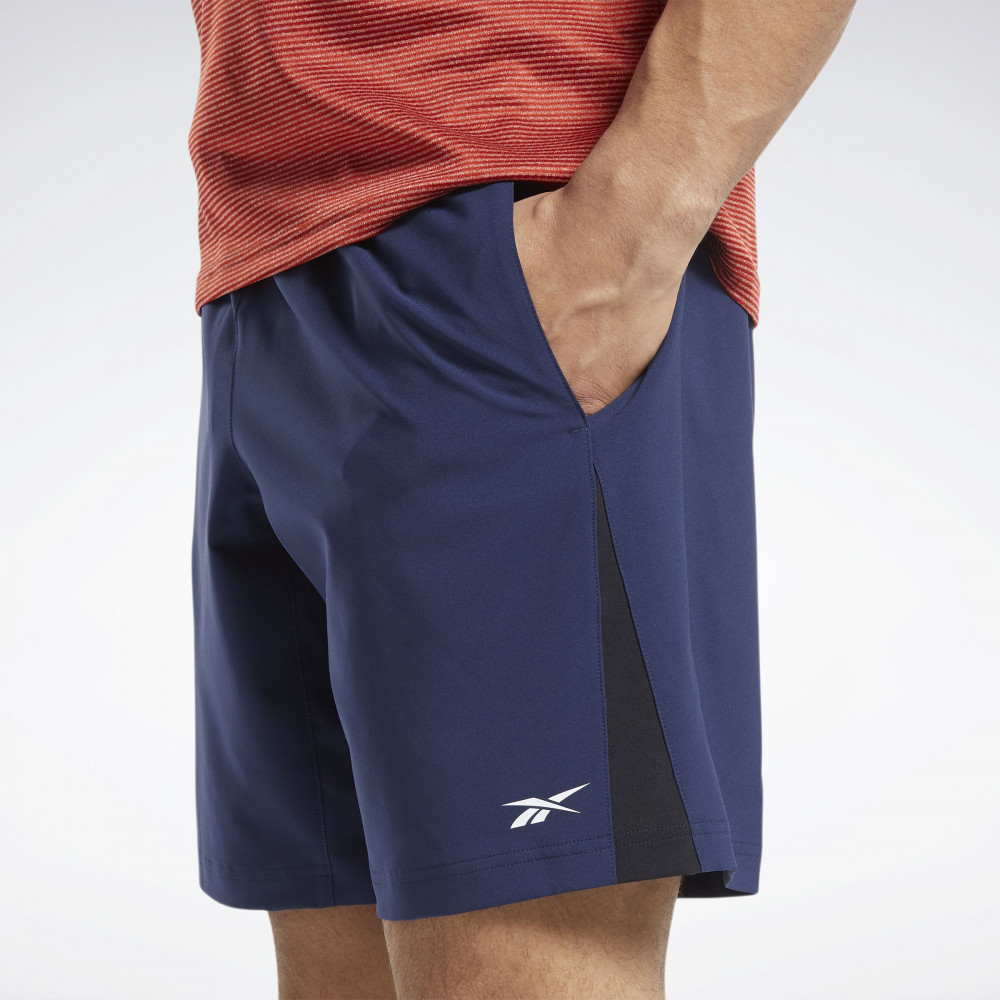 Outlet Шорти Reebok Workout Ready Blue FU3257_image_4