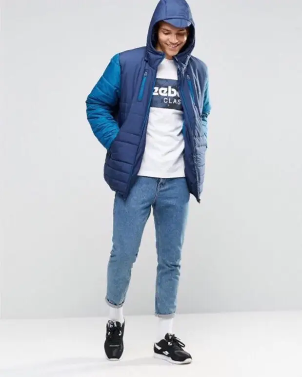 Outlet Чоловіча куртка Reebok Padded Mid AY1251