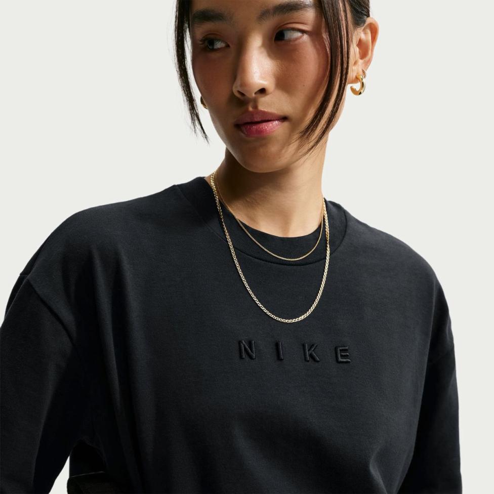 Outlet Жіноча футболка NIKE W NSW NK LUXE BXY TEE FA26 IO7462-010_image_3