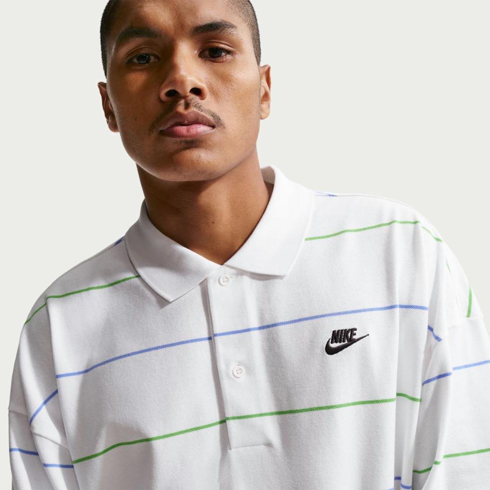 Outlet Чоловіче поло NIKE M NK CLUB OS STRIPE POLO IF0736-100_image_3