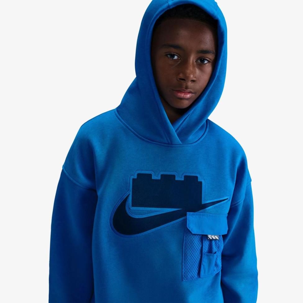 Outlet Дитяча толстовка NIKE X LEGO COLLECTION HOODIE HV6732-470_image_3