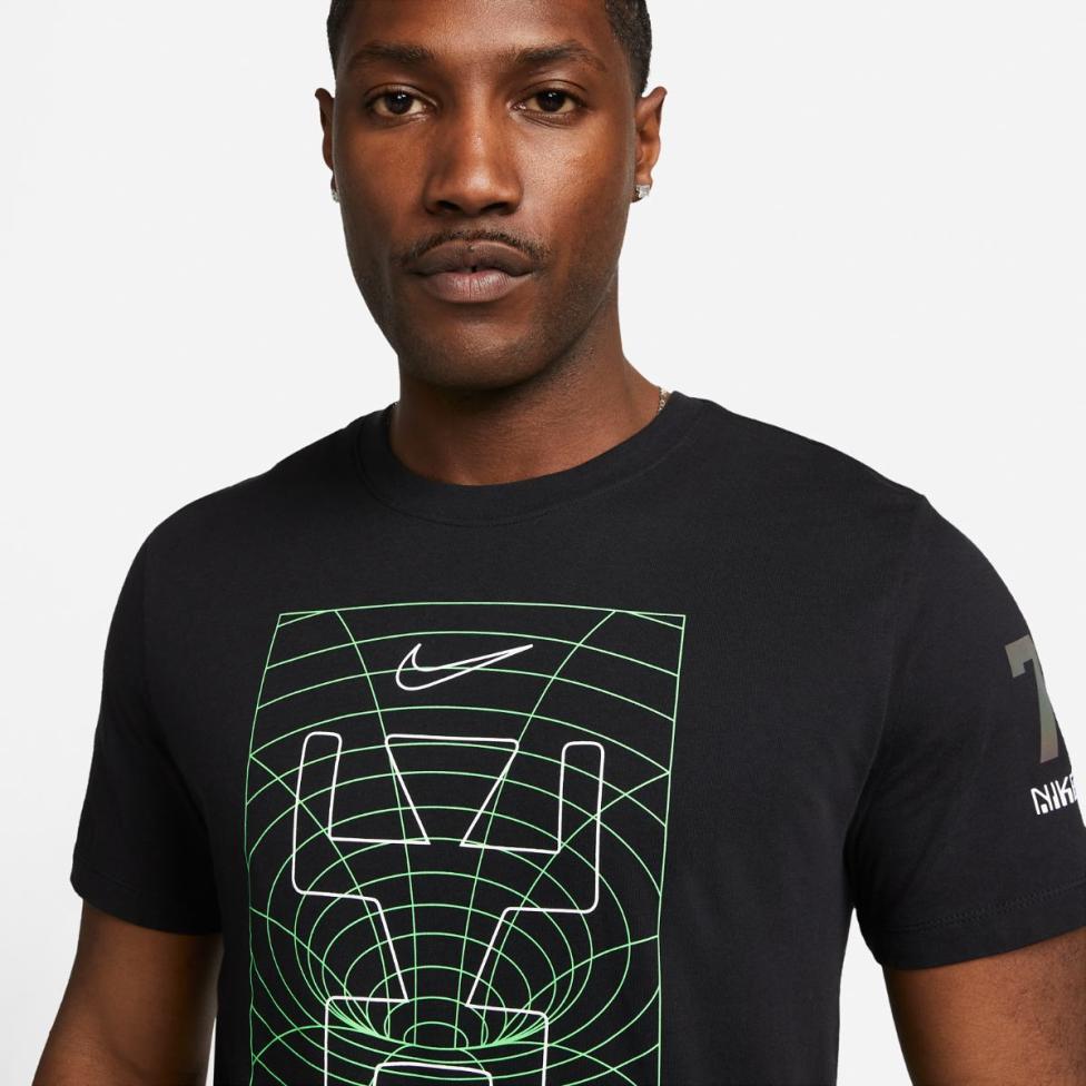 Outlet Мужская футболка NIKE M NSW TEE TREND IRIDESCENT HBR FB9768-010_image_3