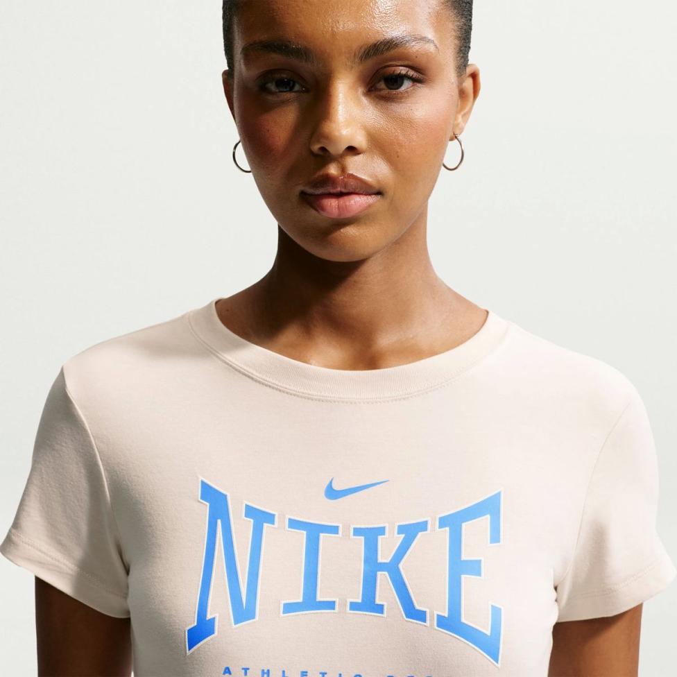 Outlet Жіноча футболка NIKE W NSW MOD CROP ATH LEAGUE TEE IR8967-104_image_3