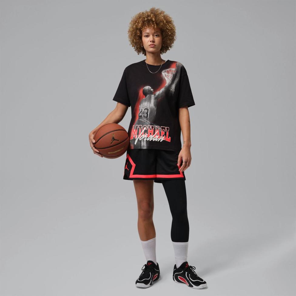 Outlet Жіноча футболка NIKE W J SPT DF SS GFX TEE HTG IO8722-010_image_5
