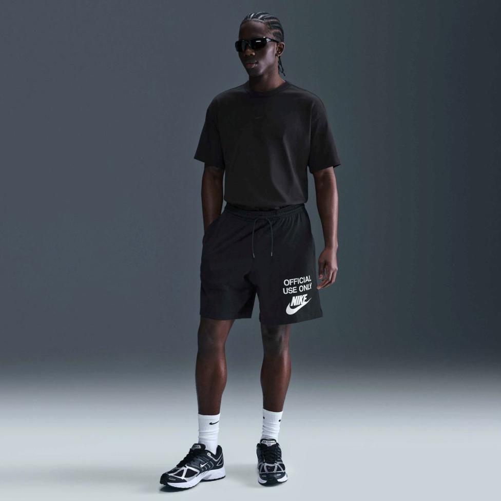 Outlet Чоловічі шорти NIKE M NK CLUB KNIT SHORT OFFICIAL IB8413-010_image_4