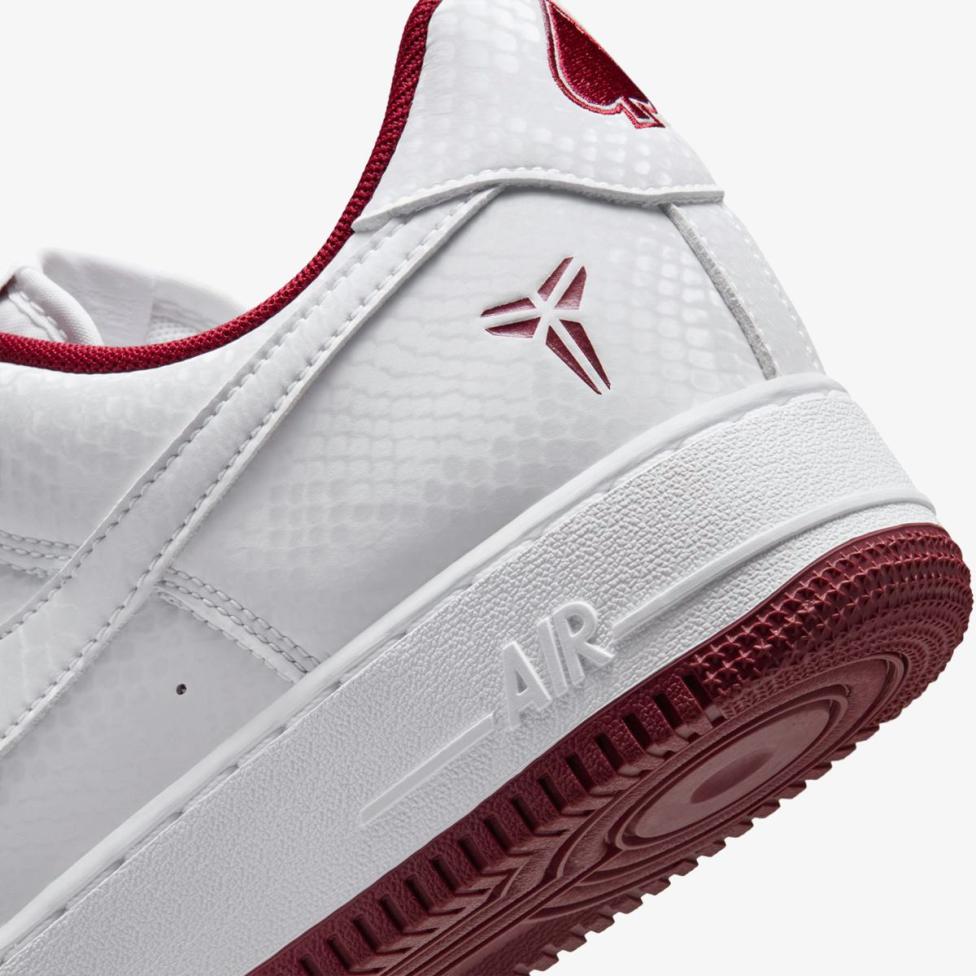 Outlet Мужские кроссовки KOBE BRYANT X NIKE AIR FORCE 1 LOW LOWER MERION ACES – HOME IB0018-101_image_8
