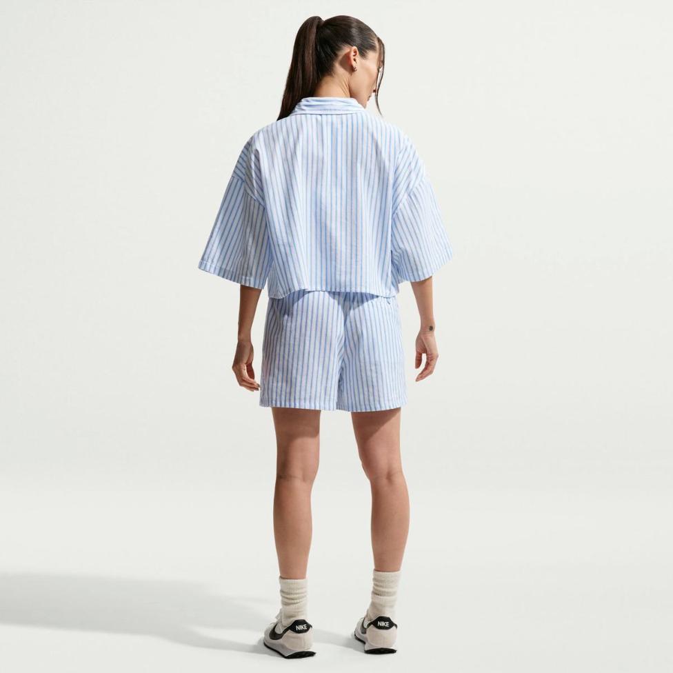 Outlet Жіночі шорти NIKE W NSW OFFLN WVN PPLN STRP SHRT II4230-435_image_5