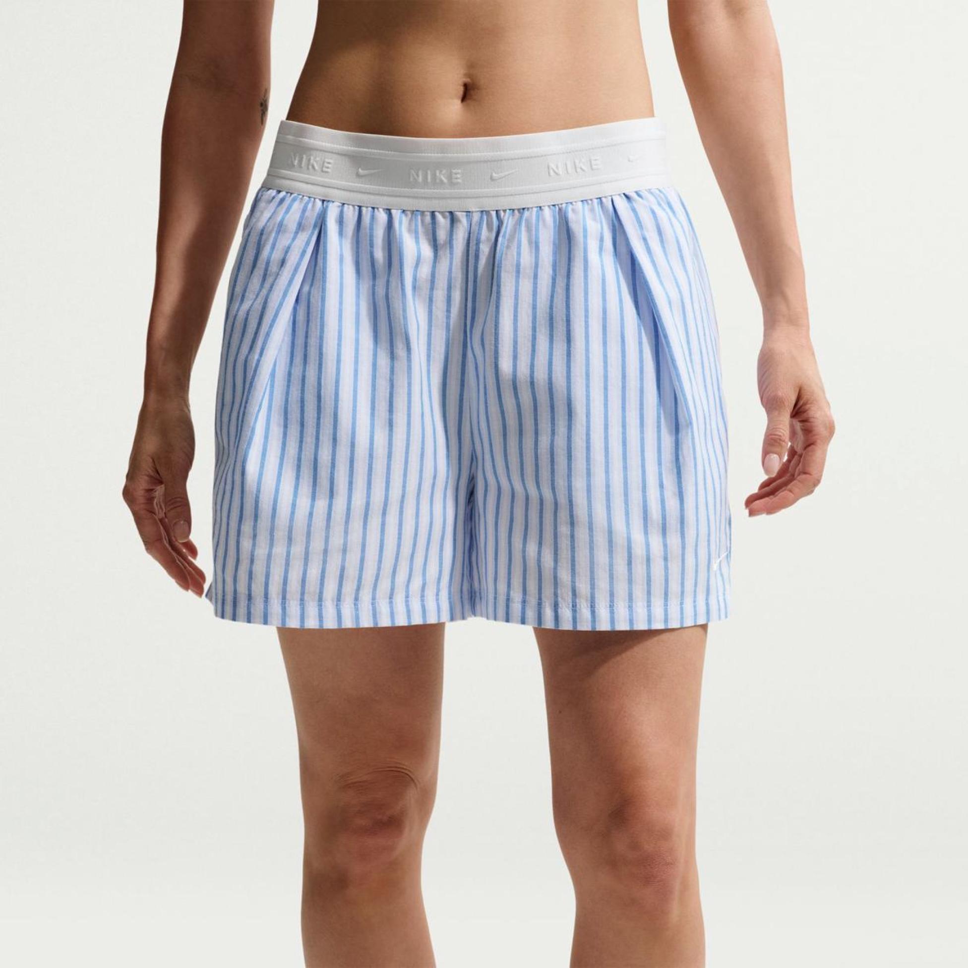 Outlet Жіночі шорти NIKE W NSW OFFLN WVN PPLN STRP SHRT II4230-435