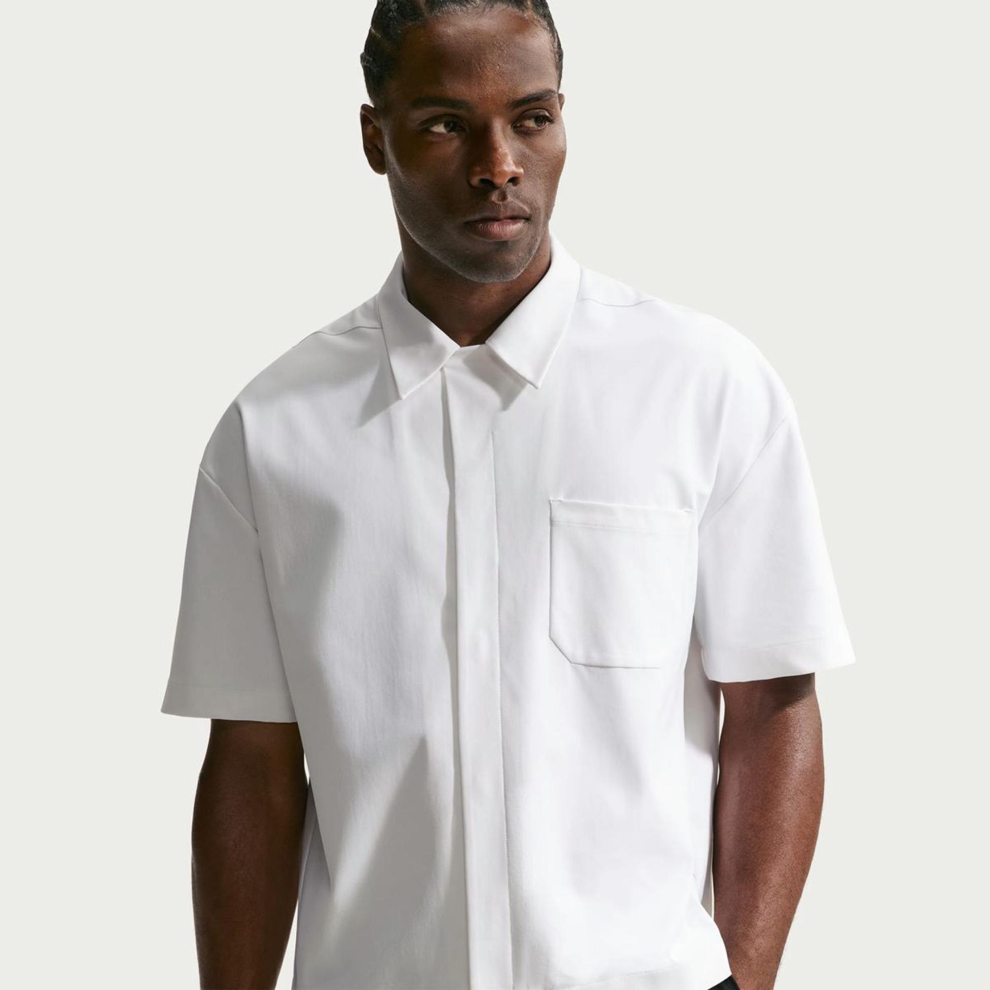 Outlet Чоловіча футболка NIKE M NK DF UV 24.7 PS SS BUTTN UP IF2734-100
