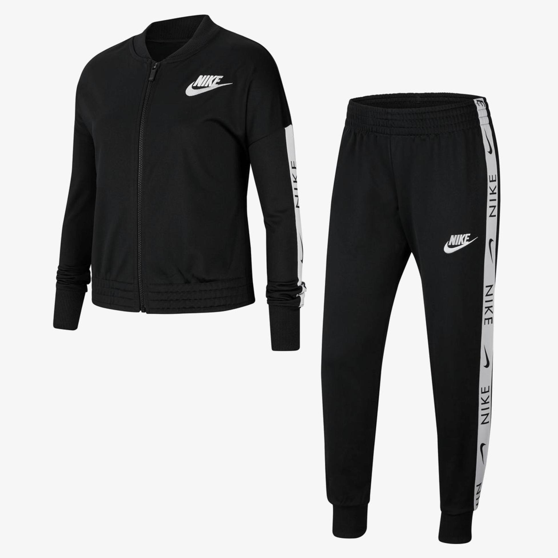 Outlet Дитячий костюм NIKE G NSW TRK SUIT TRICOT CU8374-010