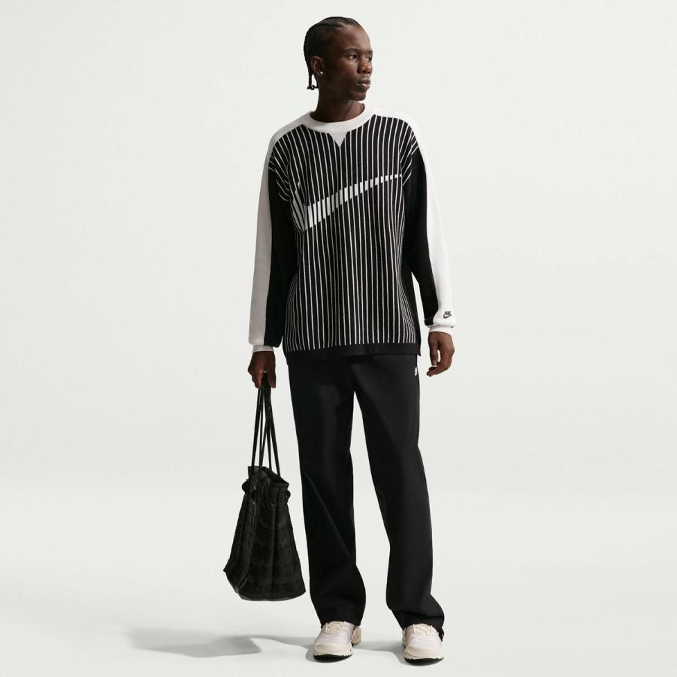 Outlet Чоловічий лонгслів NIKE M NK CLUB SWEATER JERSEY II1196-010_image_4