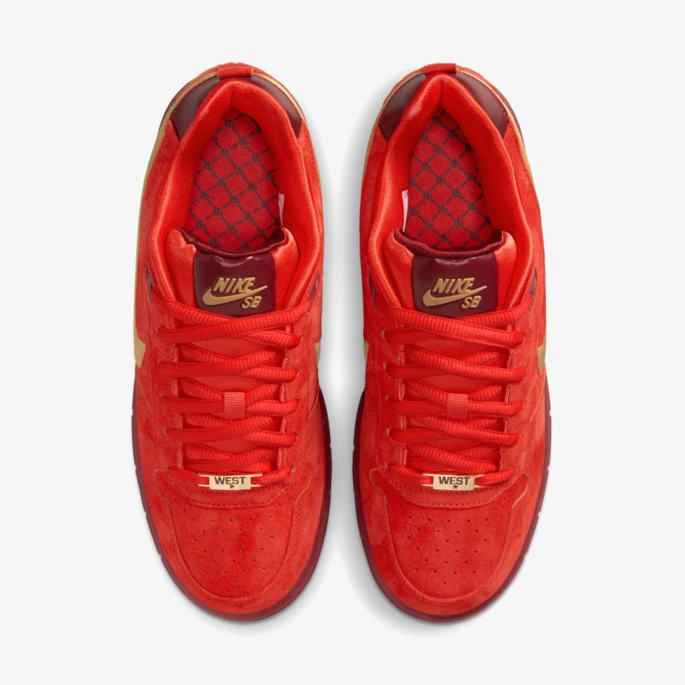 Outlet Мужские кроссовки NIKE PAUL RODRIGUEZ ZOOM AIR LOW QS IQ5648-600_image_4