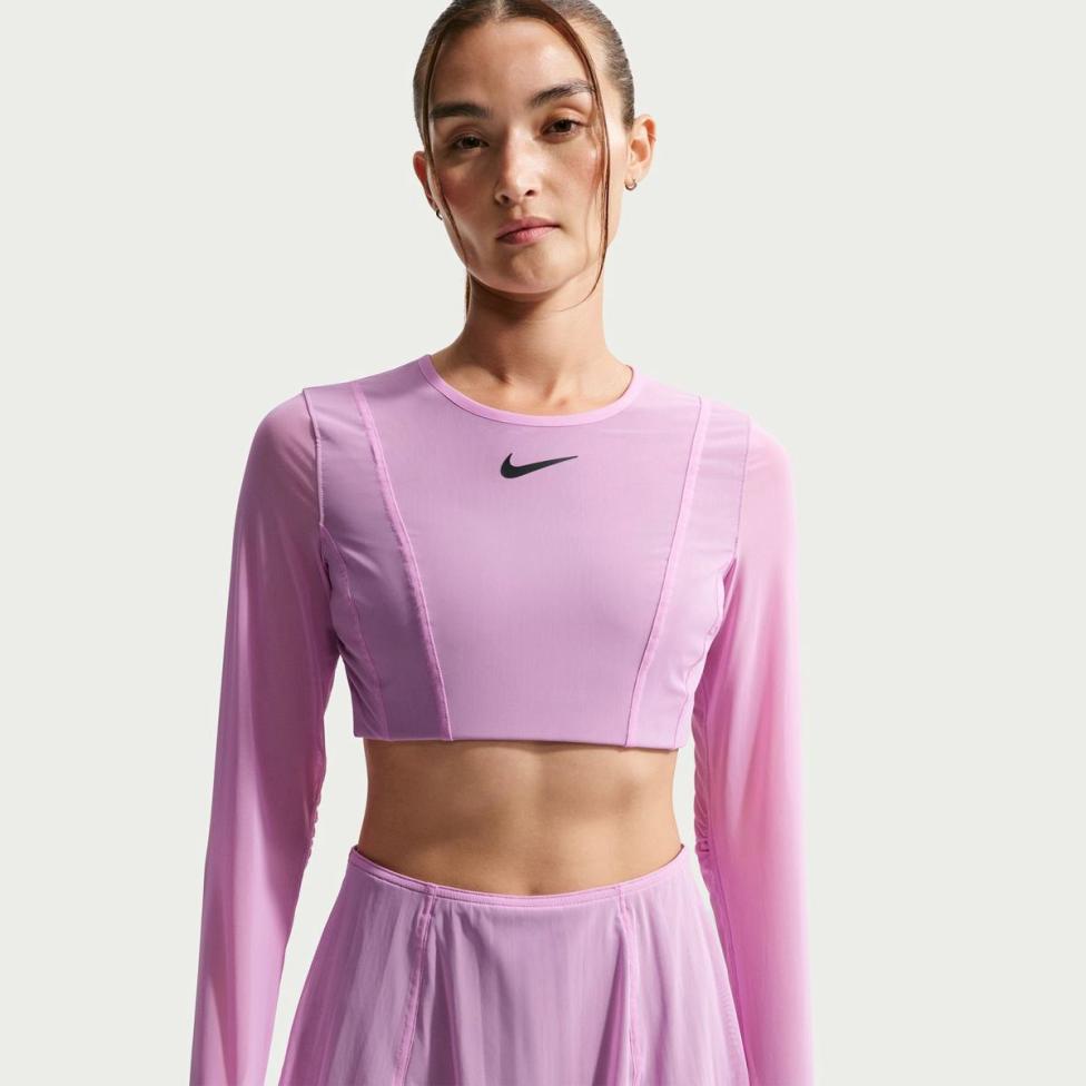 Outlet Жіночий лонгслів NIKE W NKCT SLAM LS CRP RG II3375-503_image_3