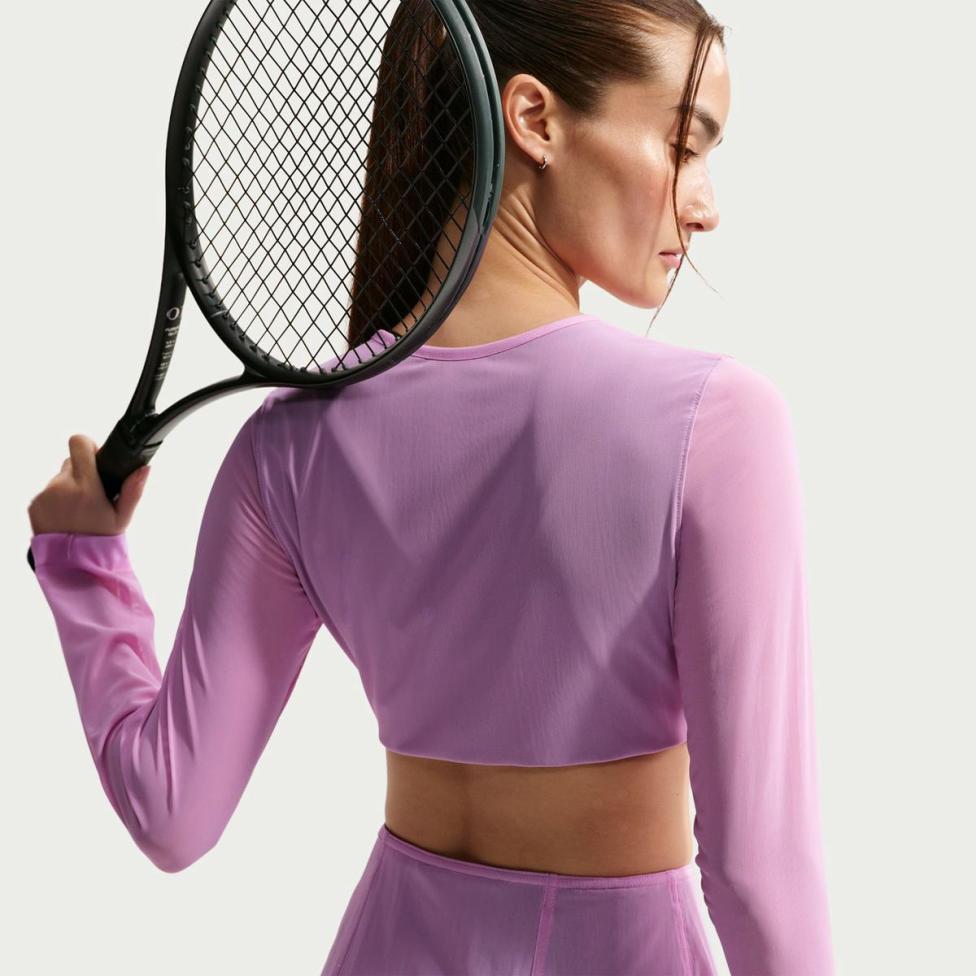 Outlet Жіночий лонгслів NIKE W NKCT SLAM LS CRP RG II3375-503_image_4