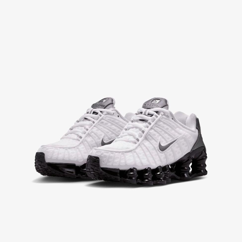 Outlet Дитячі кросівки NIKE SHOX TL METALLIC COOL GREY / BLACK (GS) IR2003-100_image_5