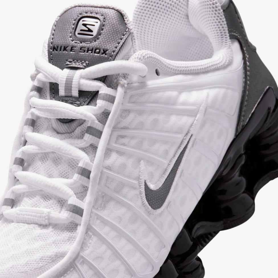Outlet Дитячі кросівки NIKE SHOX TL METALLIC COOL GREY / BLACK (GS) IR2003-100_image_7