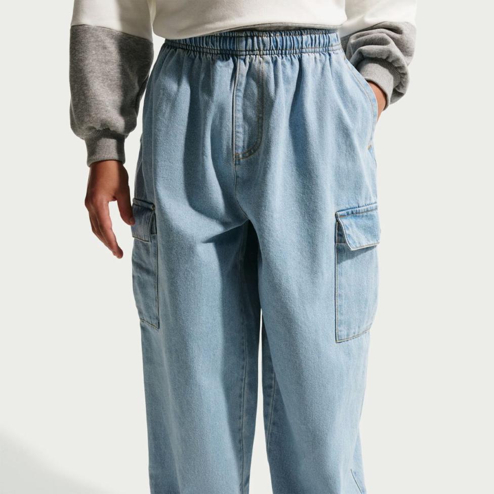 Outlet Дитячі штани NIKE K NSW DENIM CARGO PANT IO0197-440_image_3