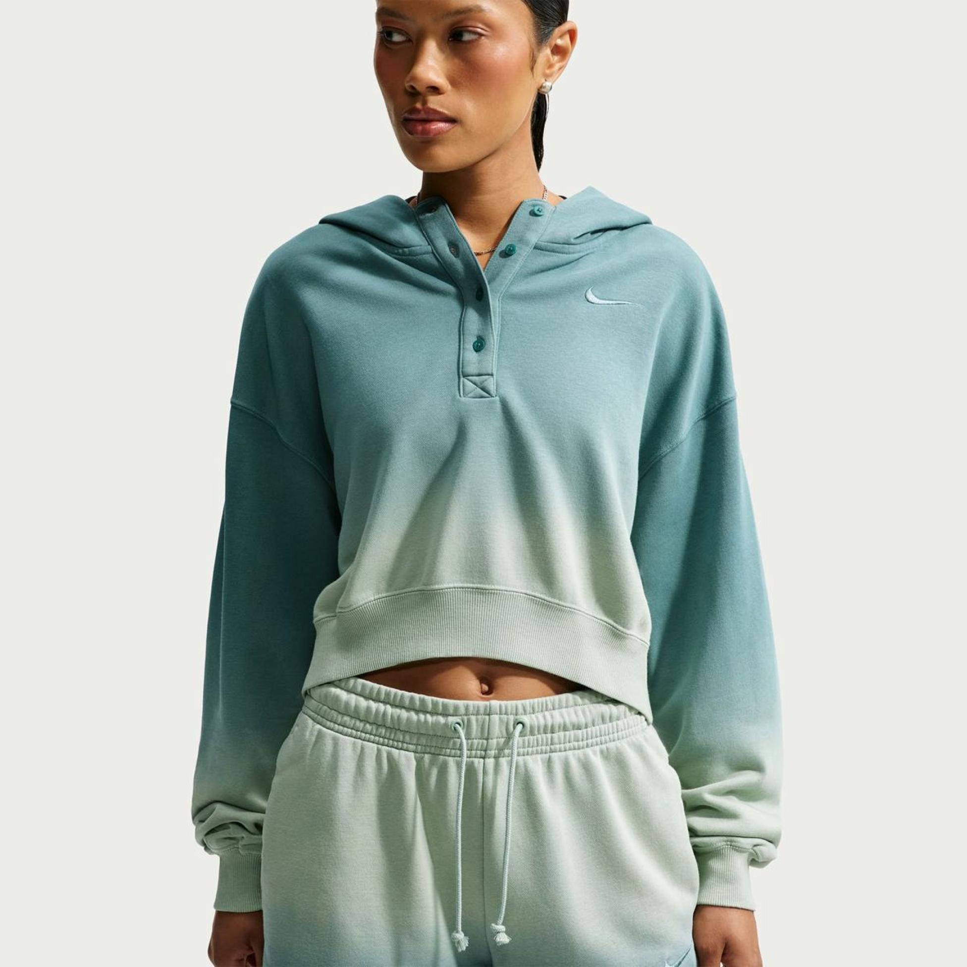 Outlet Жіноча толстовка NIKE W NSW PHNX FLC OS HNLY DIP HDY IF7372-006