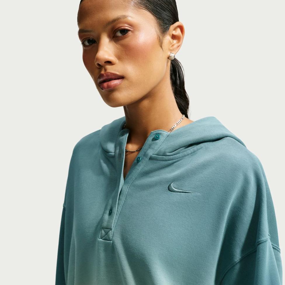 Outlet Жіноча толстовка NIKE W NSW PHNX FLC OS HNLY DIP HDY IF7372-006_image_3