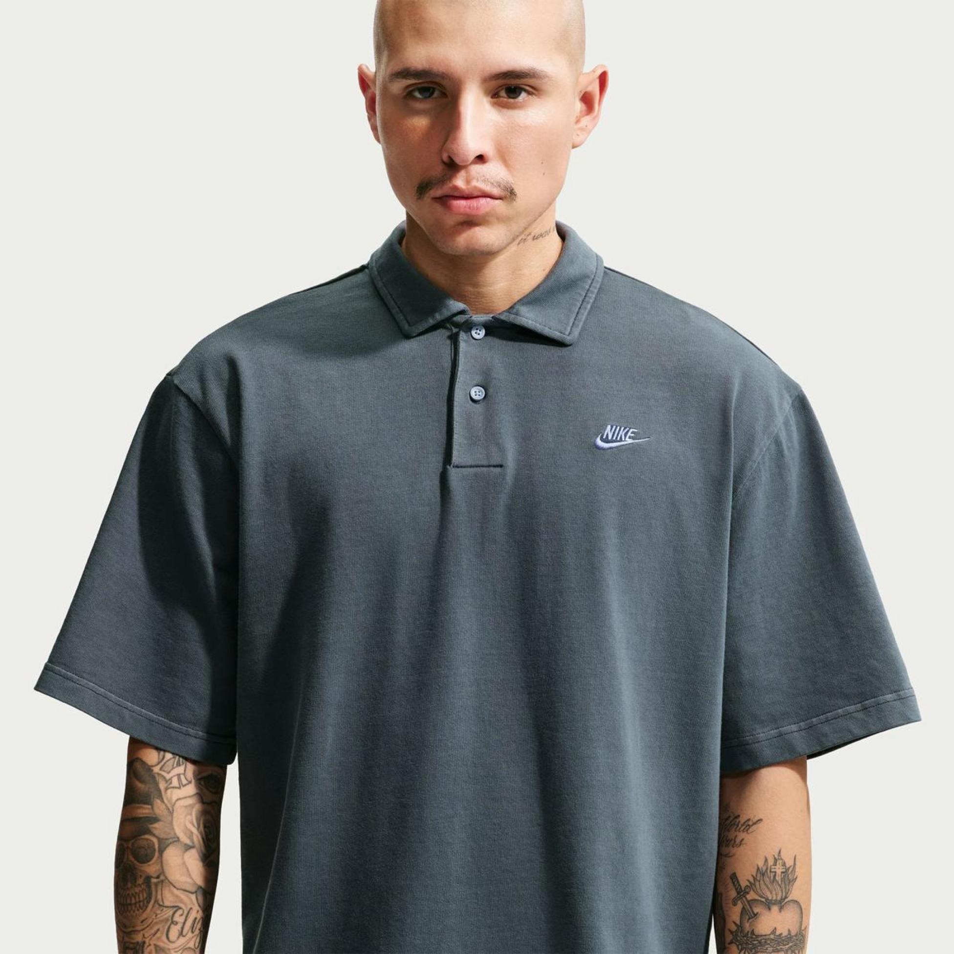 Outlet Чоловіче поло NIKE M NK CLUB JERSEY POLO WASHED IF0731-451