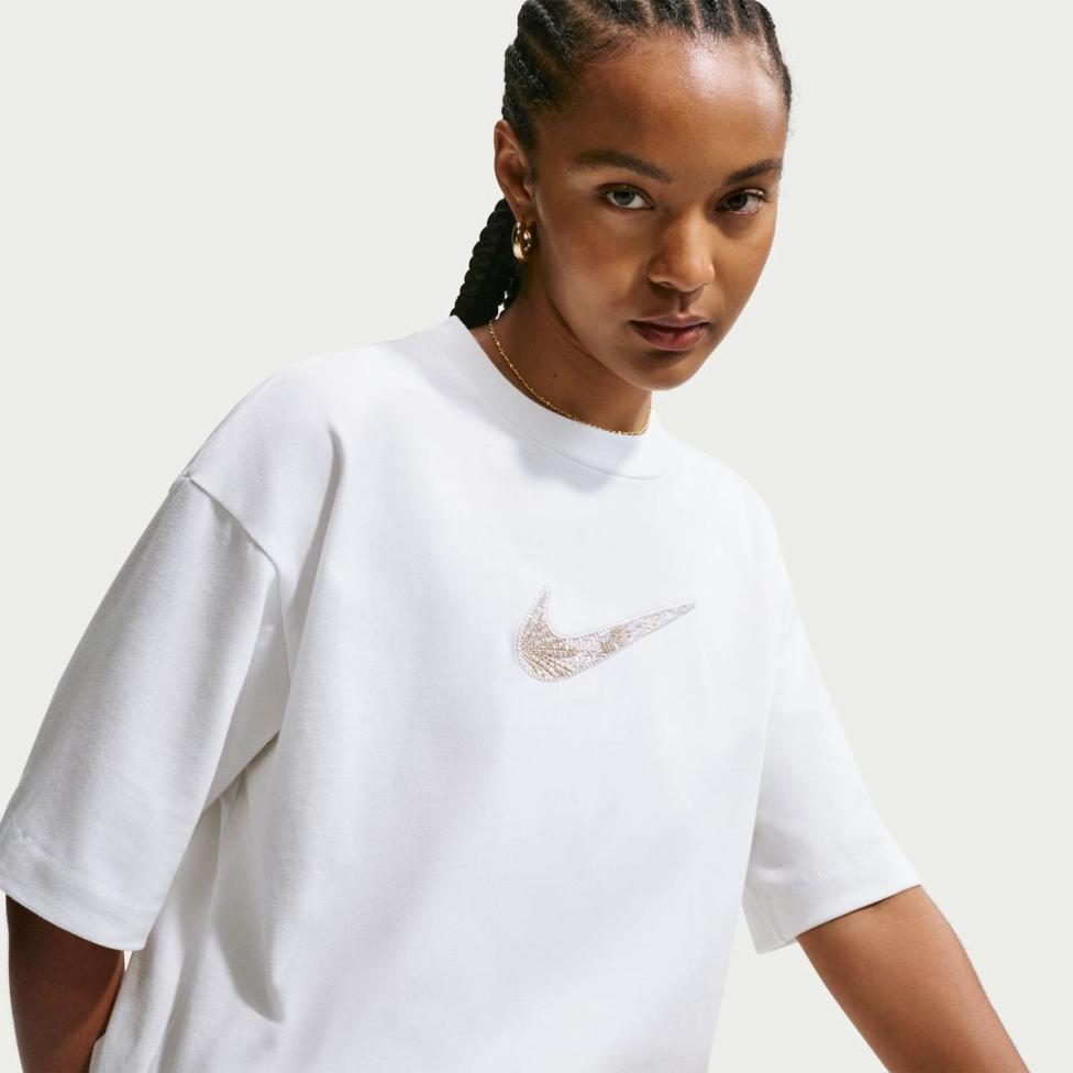 Outlet Жіноча футболка NIKE W NSW LUXE OS NOC TEE II6552-121_image_3