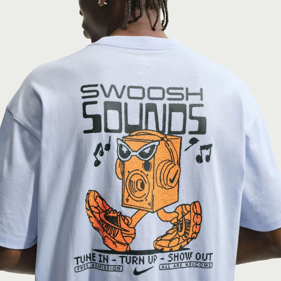 Outlet Чоловіча футболка NIKE U NSW TEE LSE SWOOSH SOUNDS IH1369-407