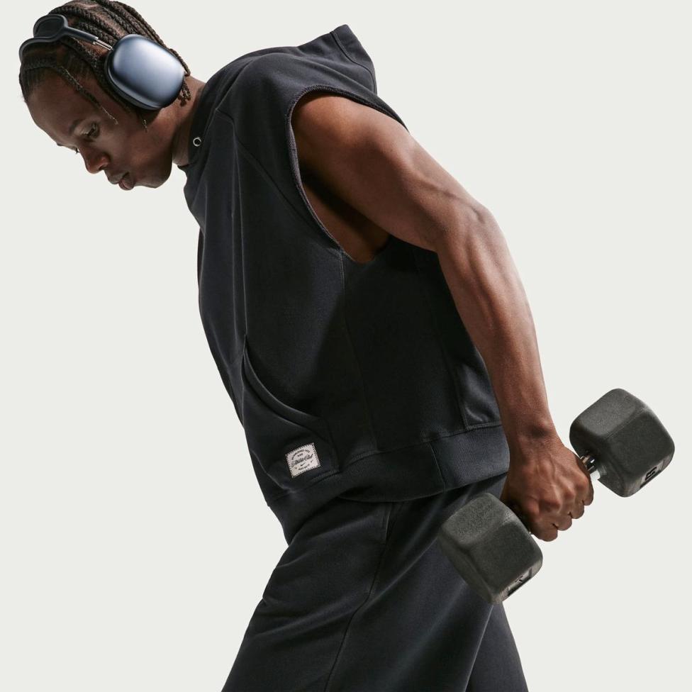 Outlet Чоловічі шорти NIKE M NK DF NAC FLC SHORT IF2799-010_image_3