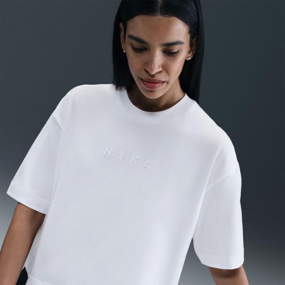 Outlet Жіноча футболка NIKE W NSW LUXE SS TEE BOXY HV4955-100_image_4