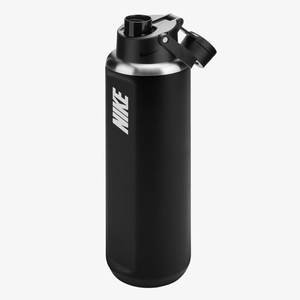 Outlet Бутылка NIKE SS RECHARGE CHUG BOTTLE 32 OZ GRAPHIC RFSH BLACK/BLACK/WHITE/WHITE 32OZ N.101.3810.044.32_image_3