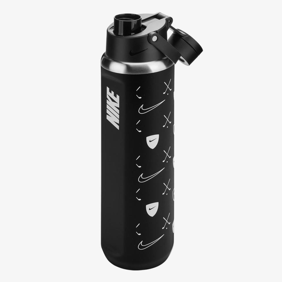 Outlet Пляшка NIKE SS RECHARGE CHUG BOTTLE 24 OZ GRAPHIC RFSH BLACK/BLACK/WHITE 24OZ N.101.3805.091.24_image_3
