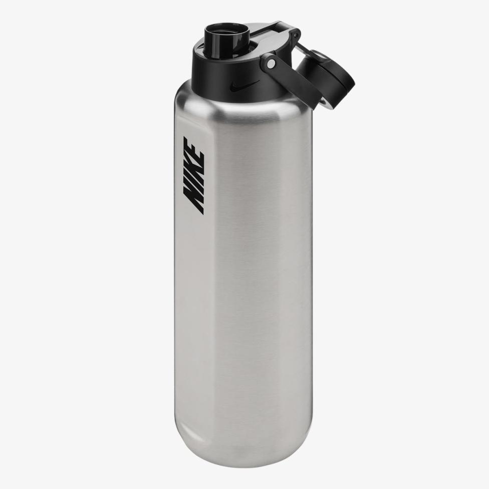 Outlet Пляшка NIKE SS RECHARGE CHUG BOTTLE 32 OZ RFSH BRUSHED STAINLESS STEEL/BLACK/BLACK 32OZ N.101.3800.953.32_image_3