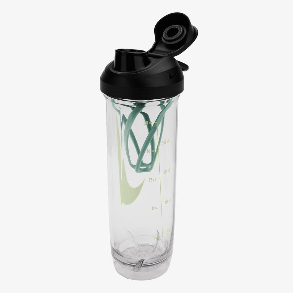 Outlet Пляшка NIKE TR RECHARGE SHAKER BOTTLE 2.0 24 OZ CLEAR/BLACK/CANNON/VOLT 24OZ N.101.0724.943.24_image_3