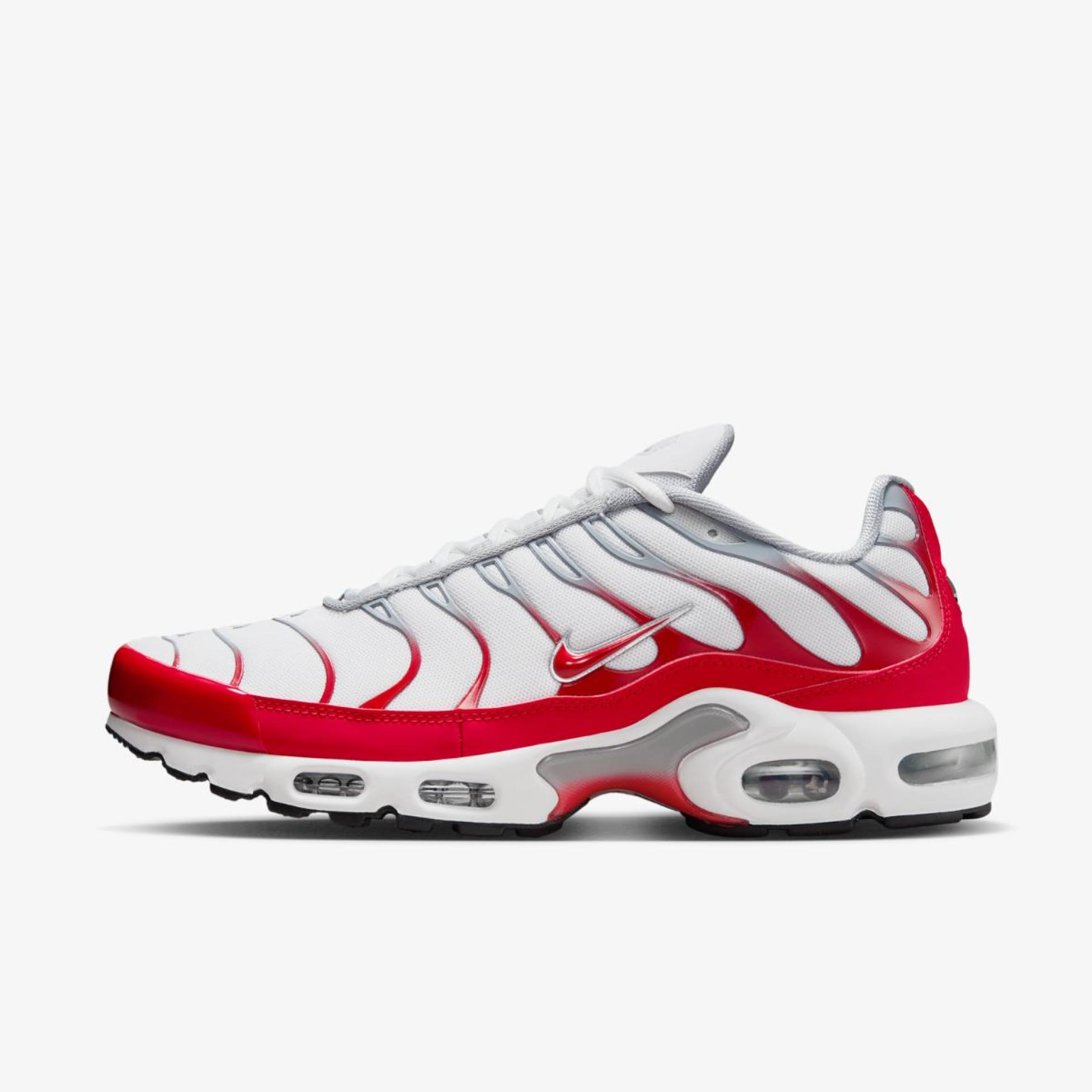 Outlet Чоловічі кросівки NIKE AIR MAX PLUS RED / WHITE IF6224-101