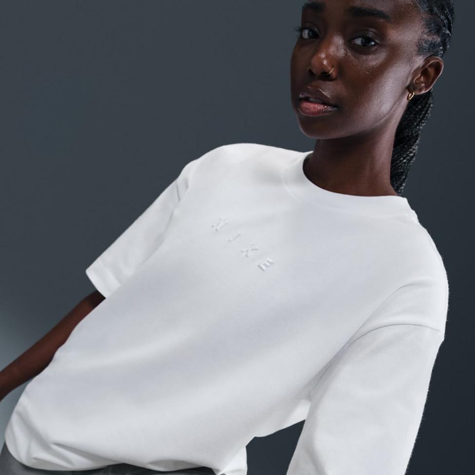 Outlet Жіноча футболка NIKE W NSW LUXE SS TEE RELAX HV4957-100_image_3